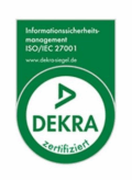 Dekra Zertifikat ISO/IEC 27001