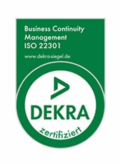 Dekra Zertifikat ISO 22301