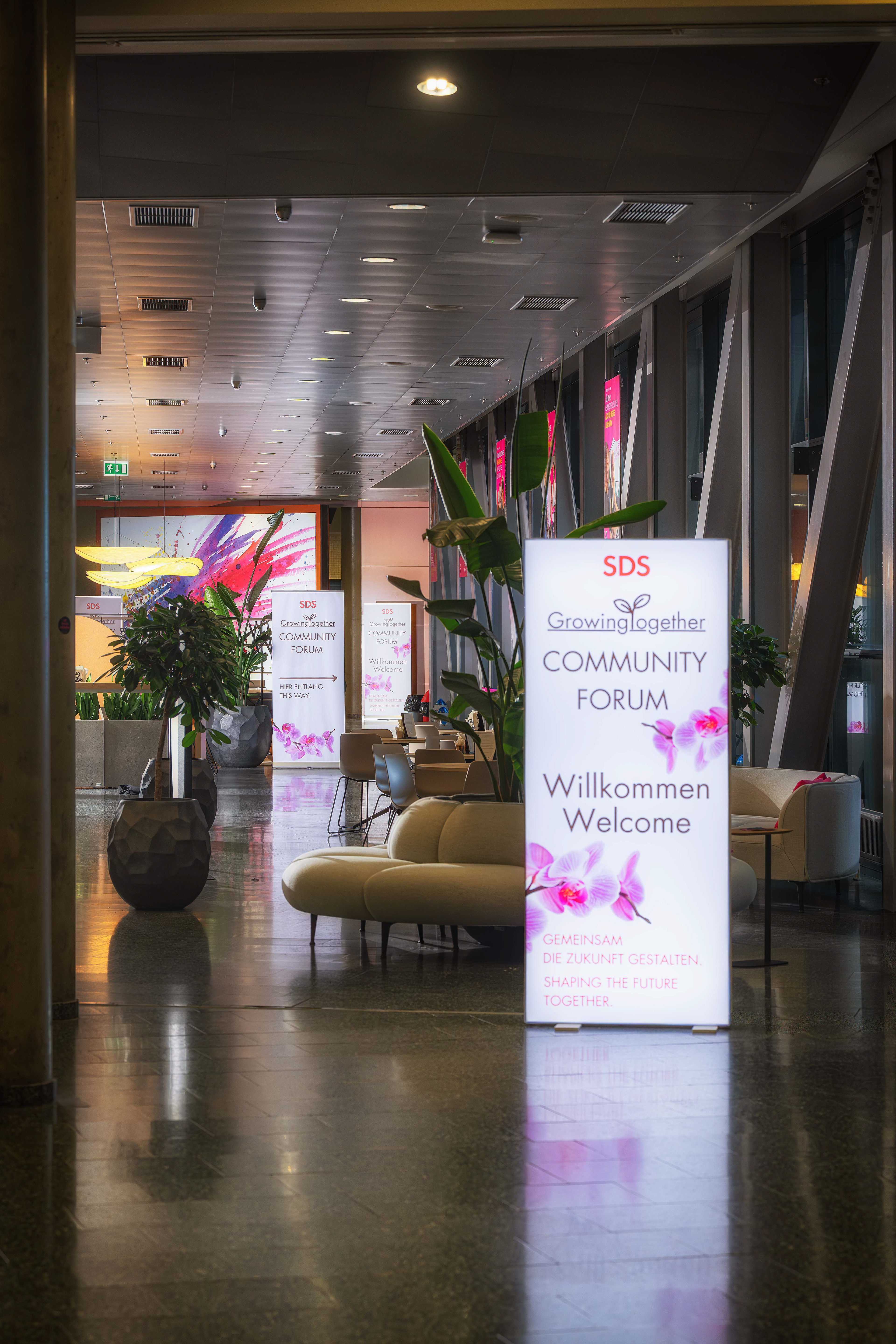 SDS COMMUNITY FORUM Let’s Grow Together!