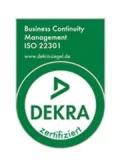 Dekra Zertifikat ISO 22301